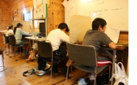 寺子屋きくち。茨城県ひたちなか市のアットホームな学習塾。小学生の放課後クラスでの画像です。