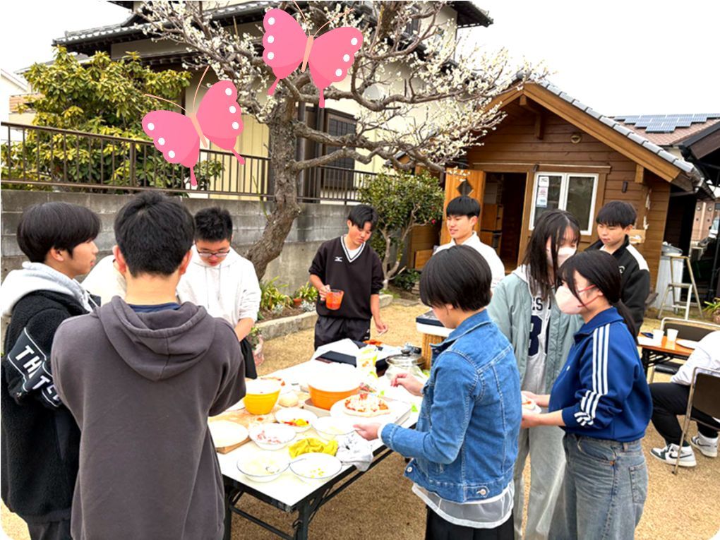 寺子屋ひたちなか‗フェアウェルパーティーでピザを作りました